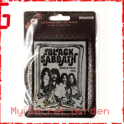 Black Sabbath - World Tour 1978 Official Standard Patch (Retail Pack)***READY TO SHIP from Hong Kong*** Black Sabbath - World Tour 1978 Official Standard Patch (Retail Pack)***READY TO SHIP from Hong Kong***